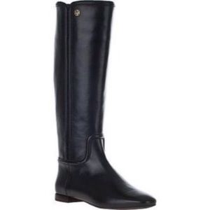 Tory Burch boots, leather , riding style